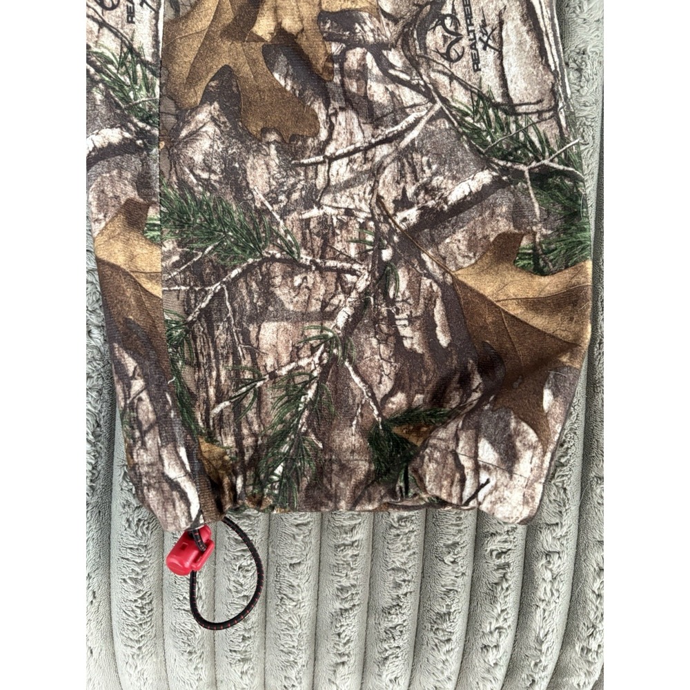 Realtree Xtra Men’s Camo Scent Control Pants Cargo Zip Pockets Size M - Picture 6 of 12